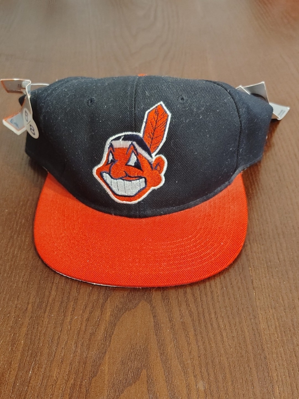 vintage Cleveland indians sports specialties fitted hat cap 7 5/8